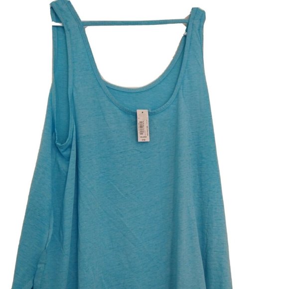 City Streets Tops - 4'for $15 Sale💲❤️City Streets XXL Blue Tank